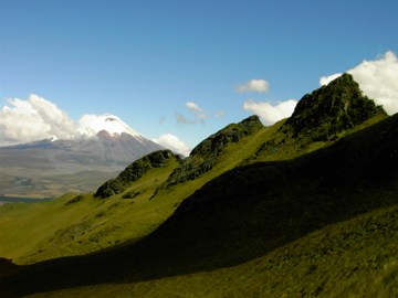 This photo of the Pasochoa Volcano (inactive) in Ecuador, South America was taken by photographer Adrian Cadena of Quito, Ecuador.